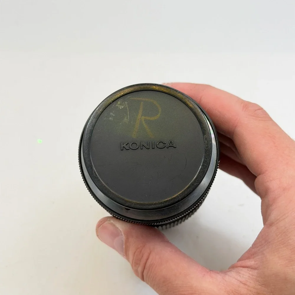 Konica Hexanon AR 135mm f3.2 Telephoto Prime Lens with Case Japan 7384263